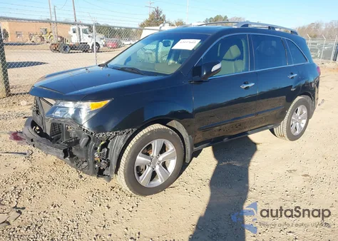 2011 Acura Mdx Technology Package z USA, uszkodzony, nr VIN 2HNYD2H64BH541282